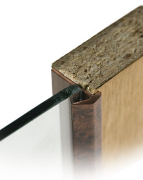 Glass fixing profile 105